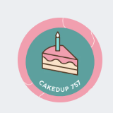 Caked Up 757 logo